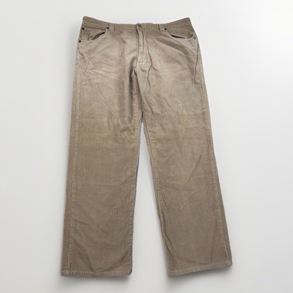 Woolrich Corduroy Pants Men's Size 40x32 Khaki 100% Cotton Outdoor Pants